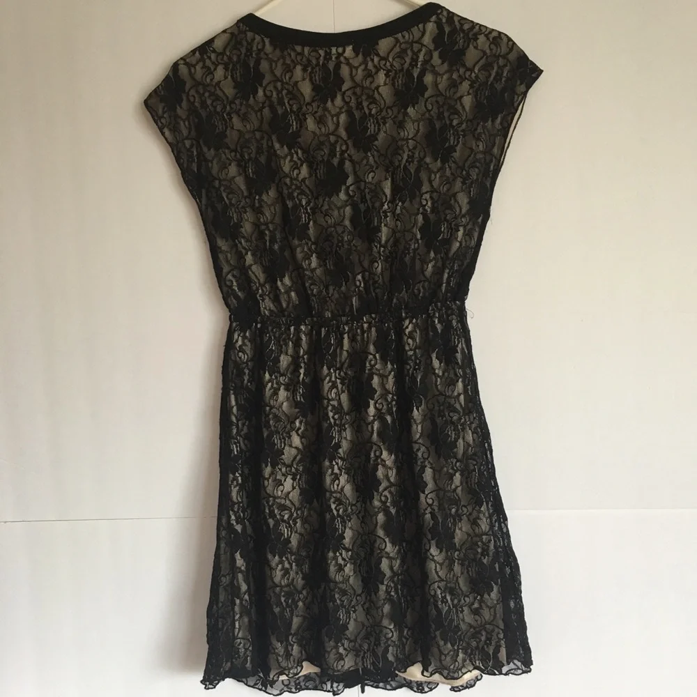 Kimchi Blue Lace Button Front Dress